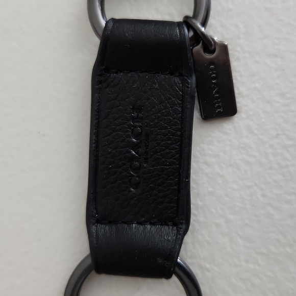 Coach Mens Wallet all over print and key chain ONLY FROM BOX SET NWT - Picture 10 of 15